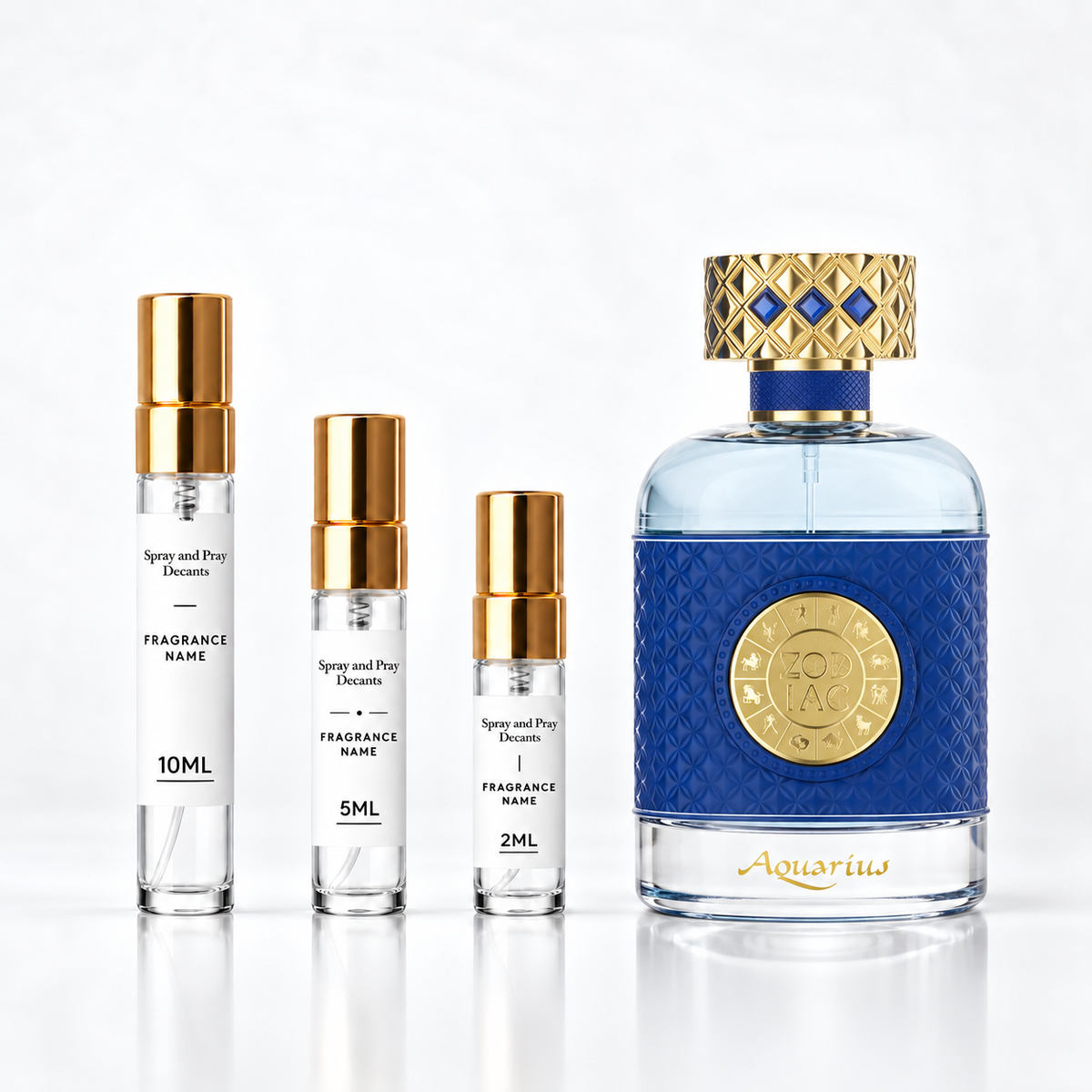 Jo Milano Zodiac Aquarius (Twist on YSL L’Homme Bleu Électrique)