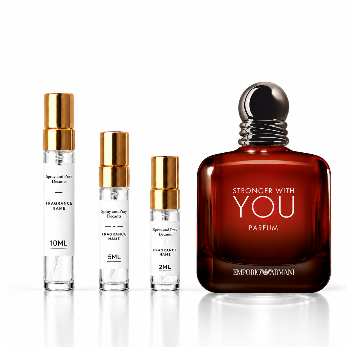 Emporio Armani Stronger With You Parfum Fragrance Sample (Decants)